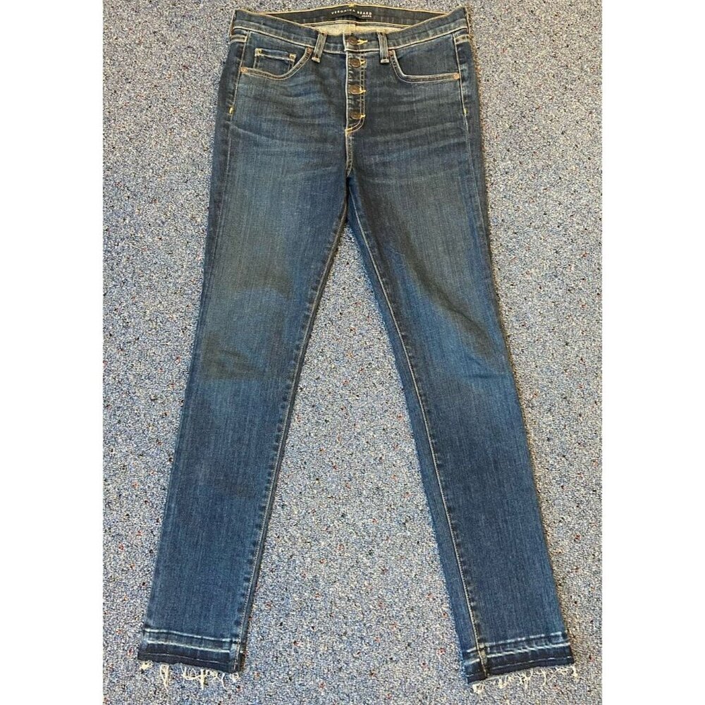 Veronica Beard Classic Blue Skinny Jeans